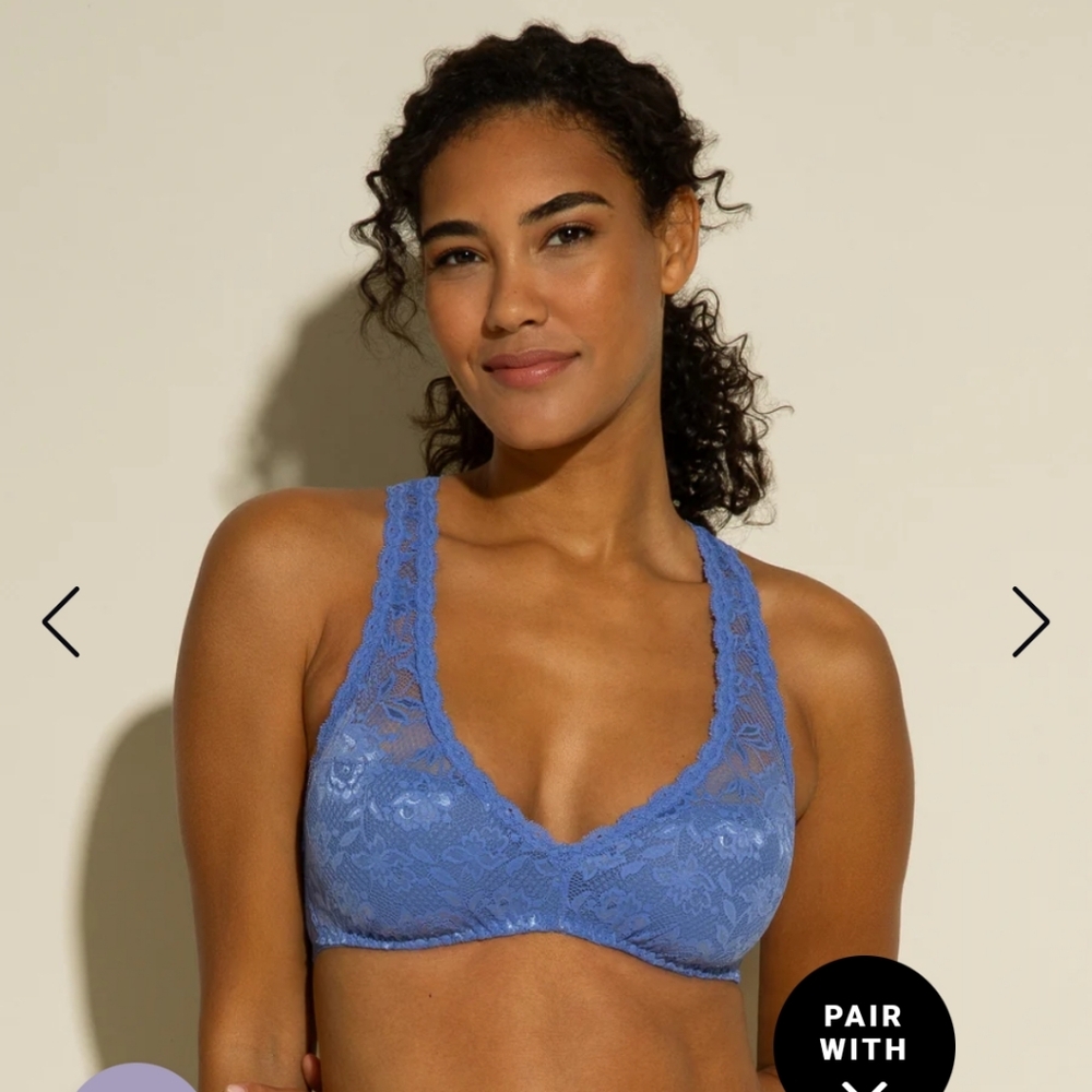 Cosabella Racerback Lacy Bralette Small